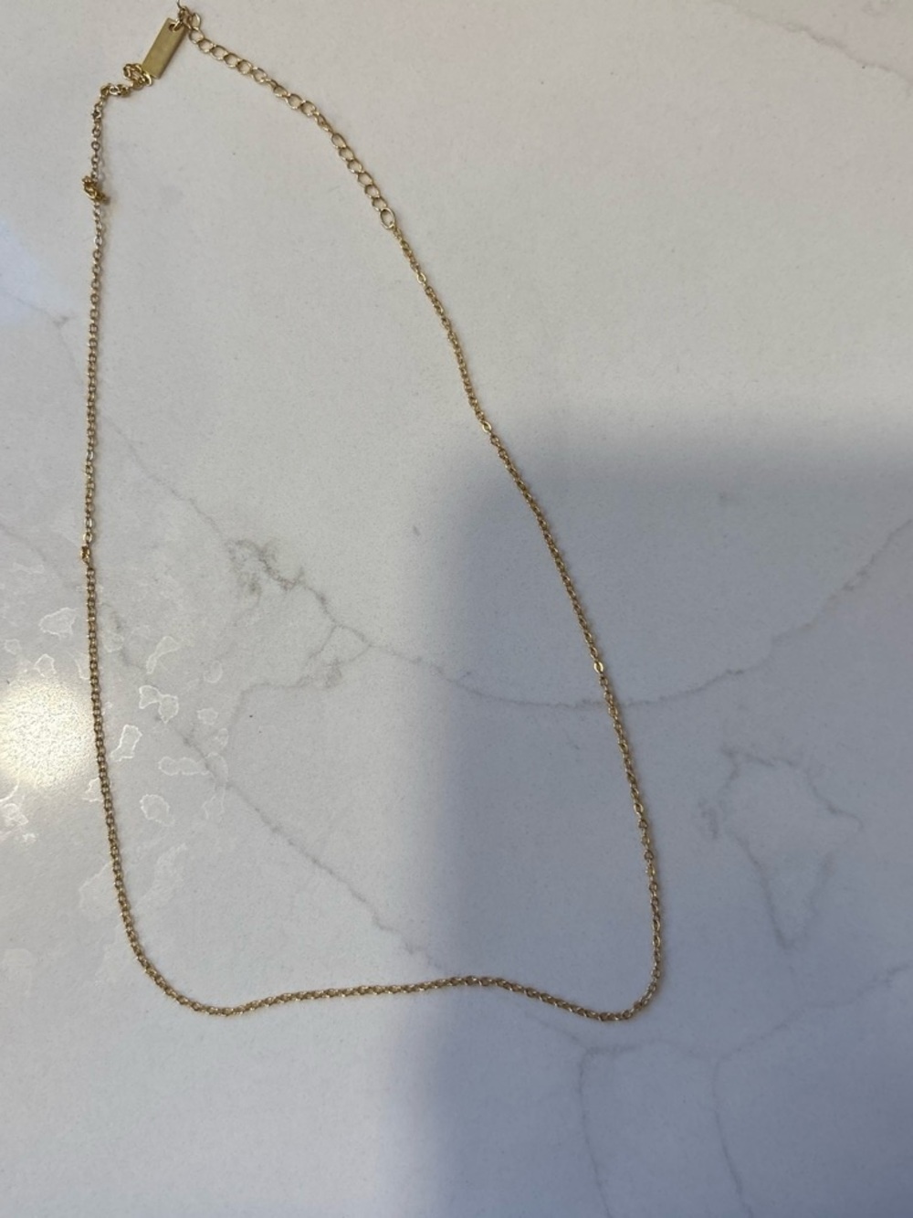 Delicate Gold Rope Chain Necklace - Women Jewelry